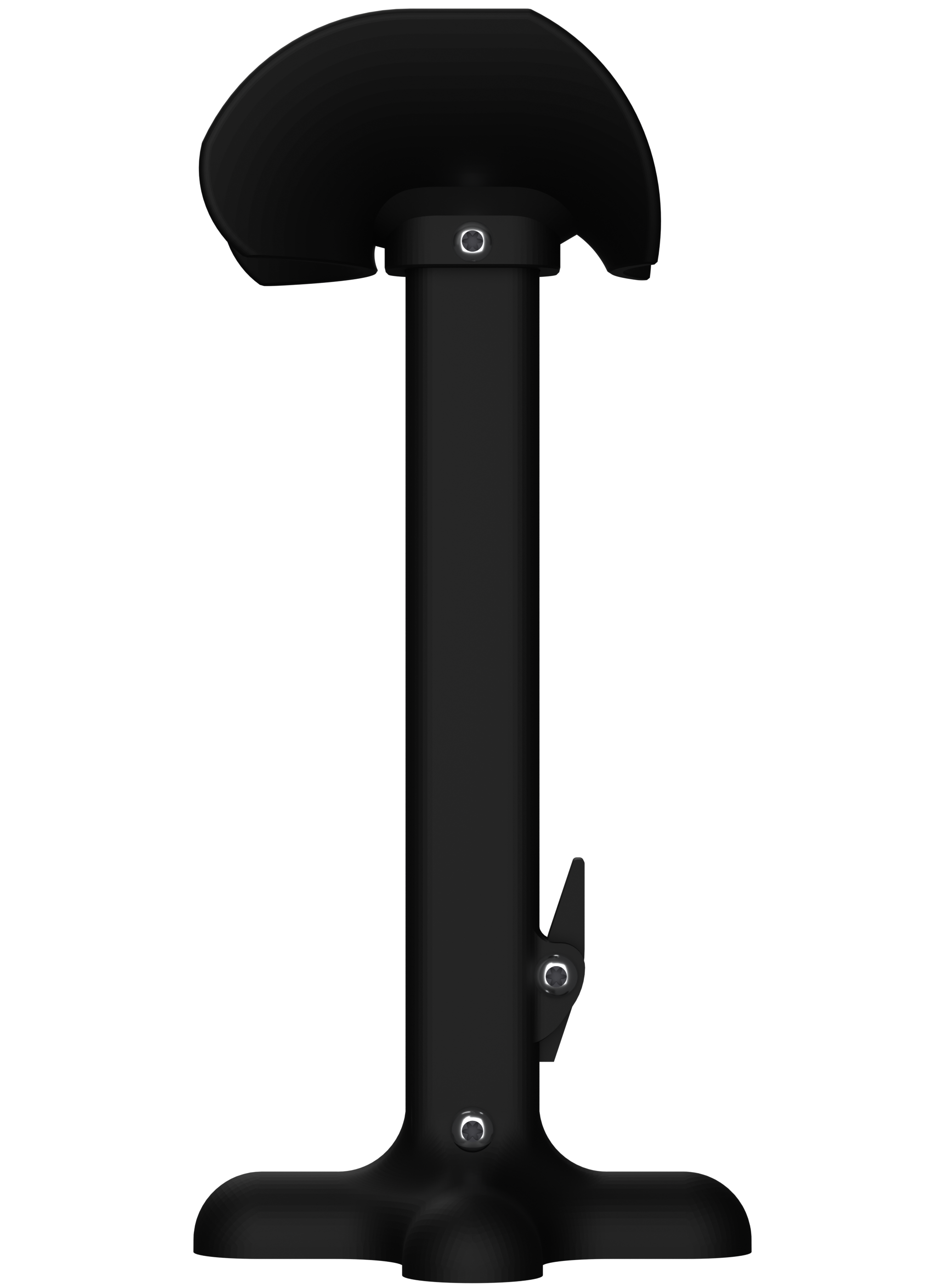 AmputiEase Leg Rest — Black — Standard