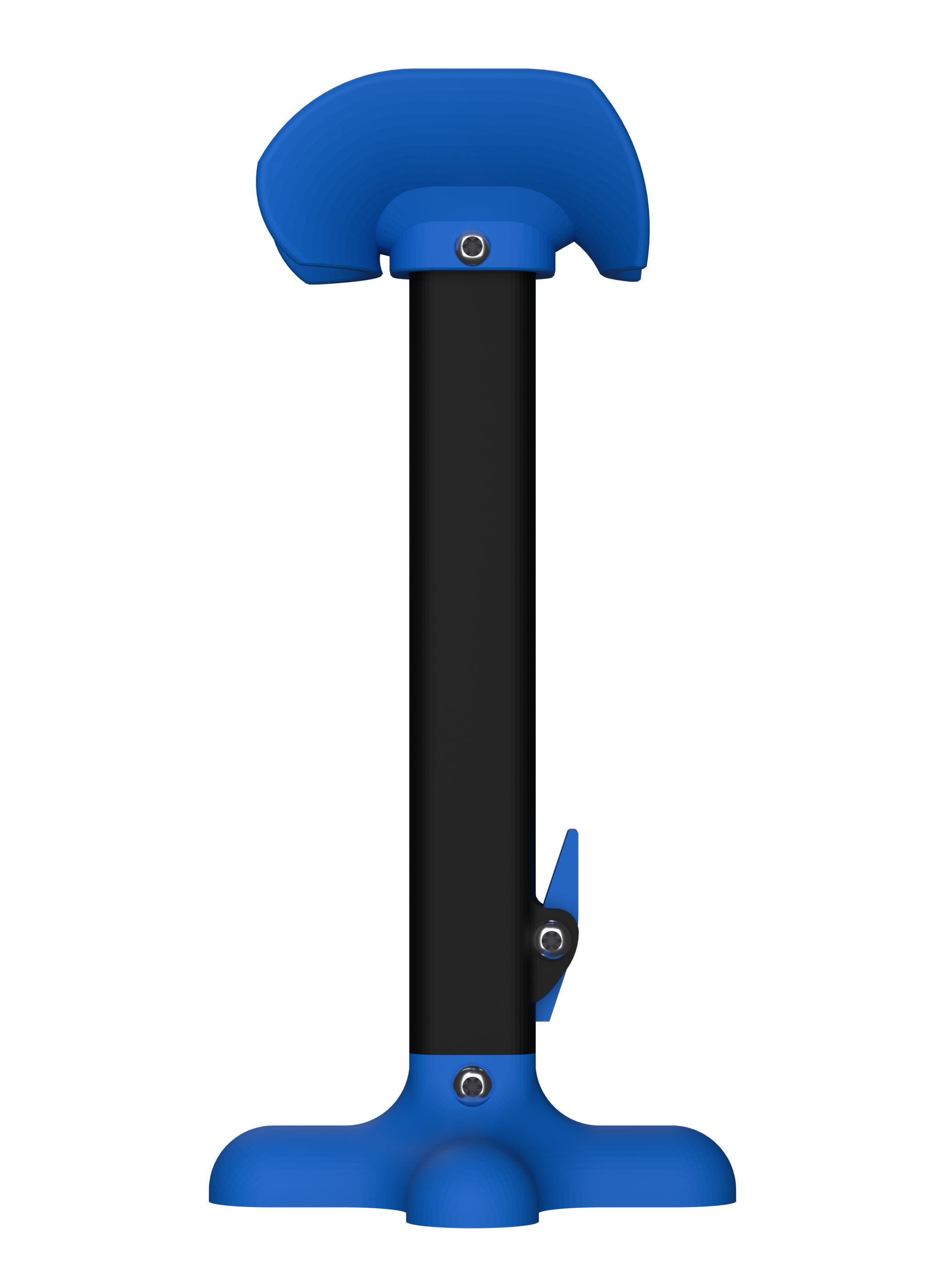 AmputiEase Leg Rest — Blue & Black — Small