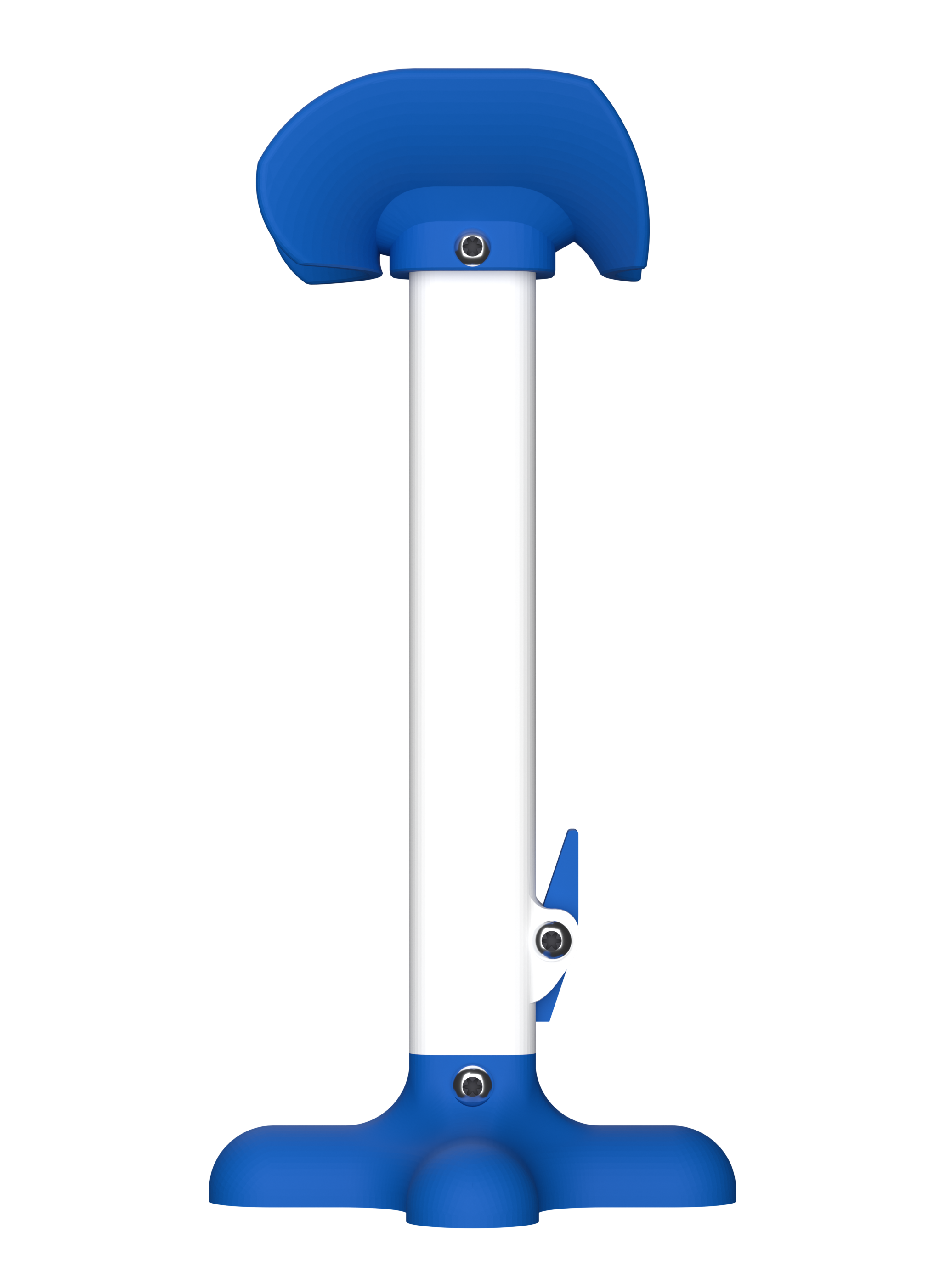 AmputiEase Leg Rest — Blue & White — Small