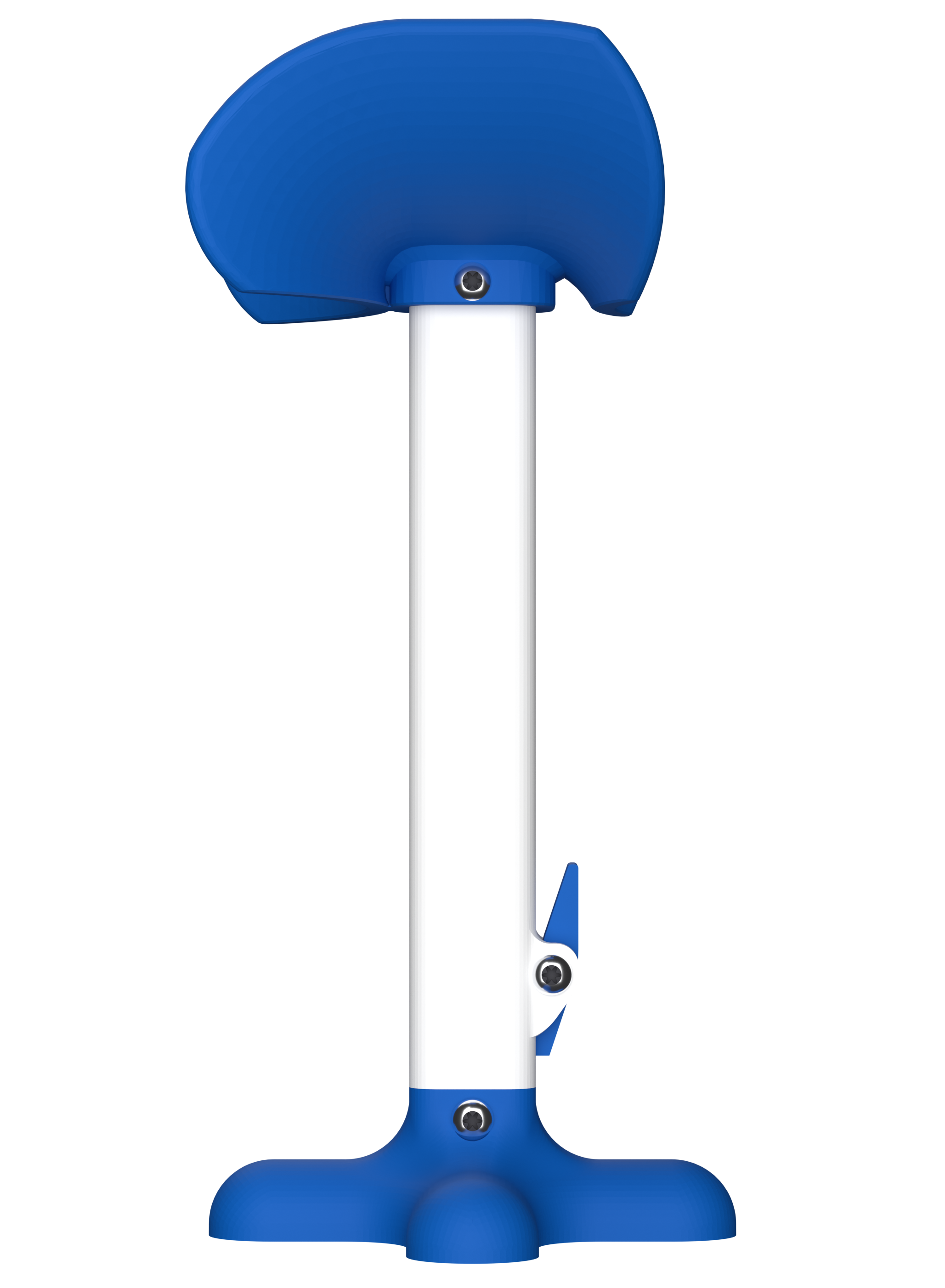 AmputiEase Leg Rest — Blue & White — XL