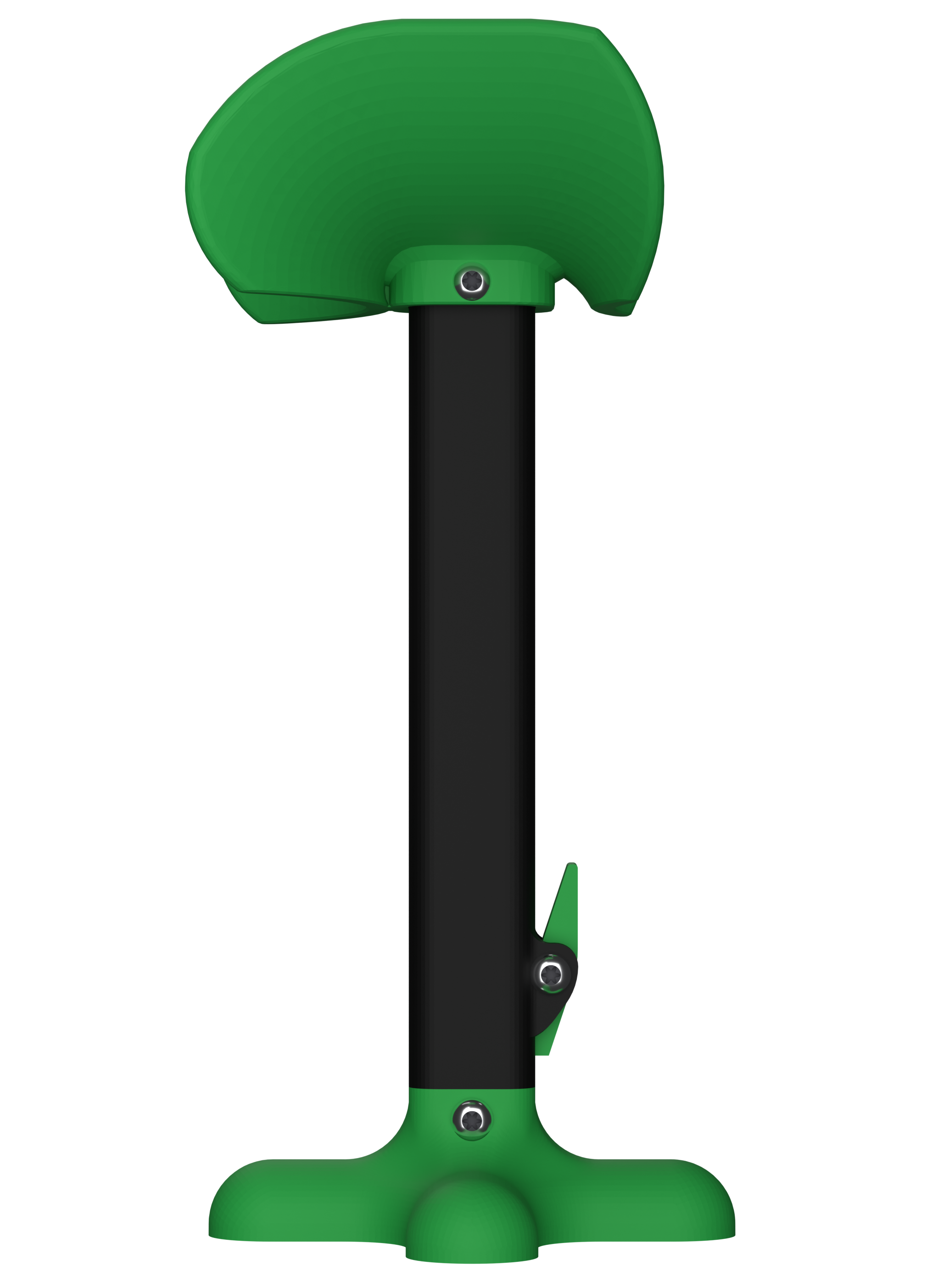 AmputiEase Leg Rest — Green & Black — XL