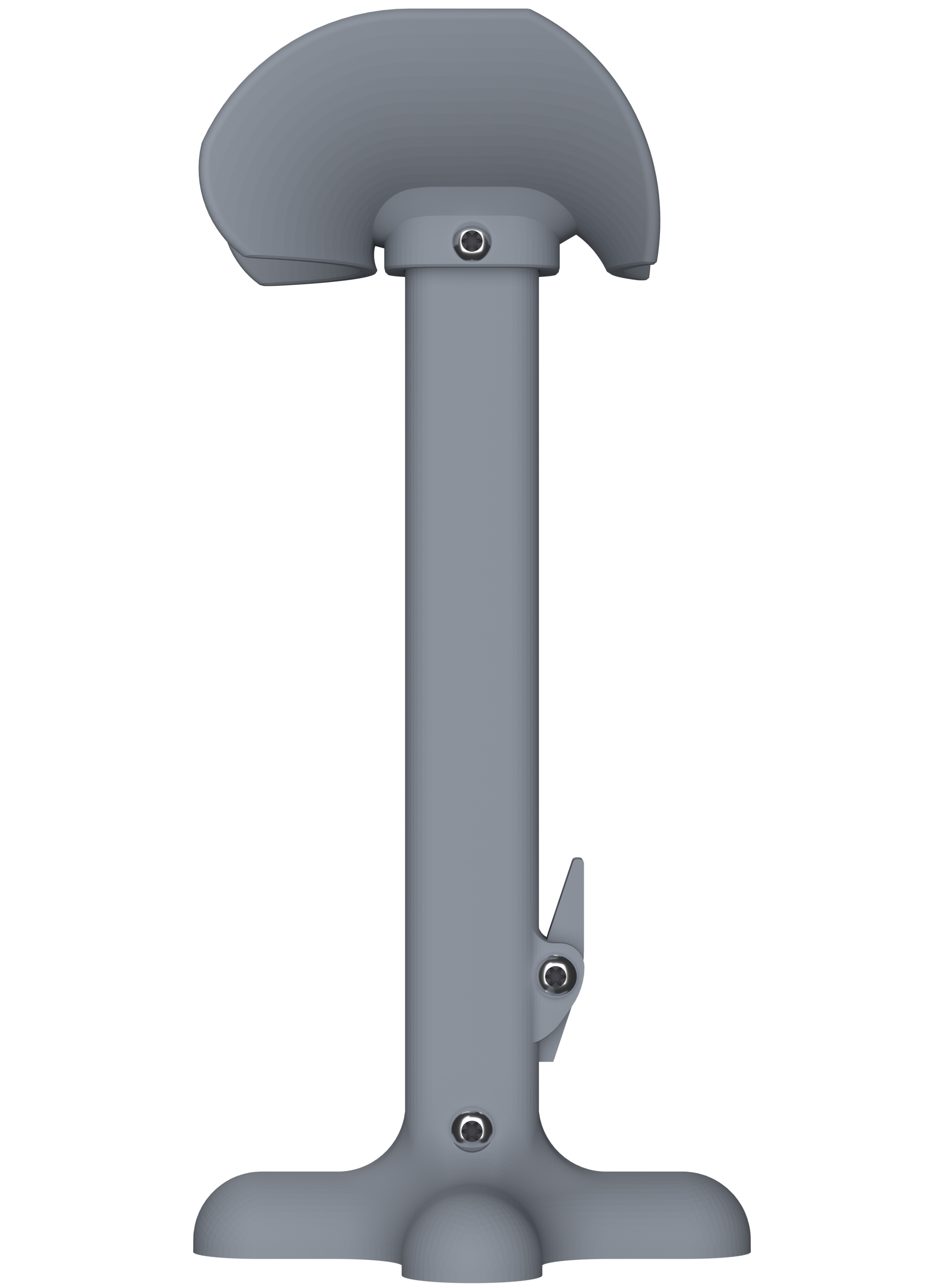 AmputiEase Leg Rest — Grey — Standard