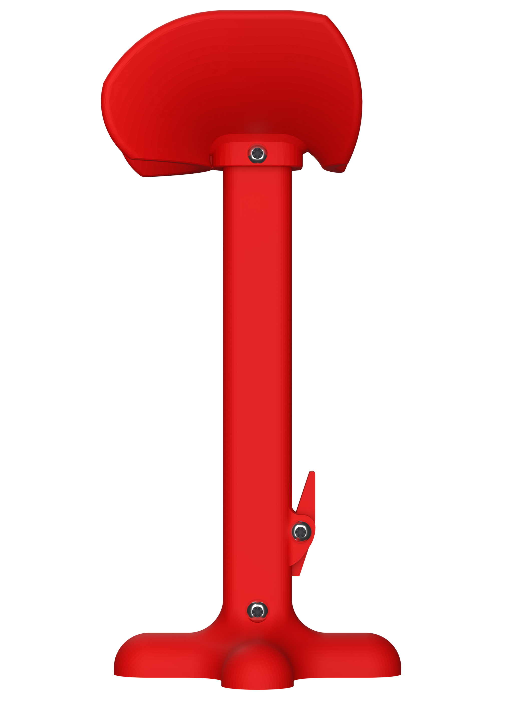 AmputiEase Leg Rest — Red — XL