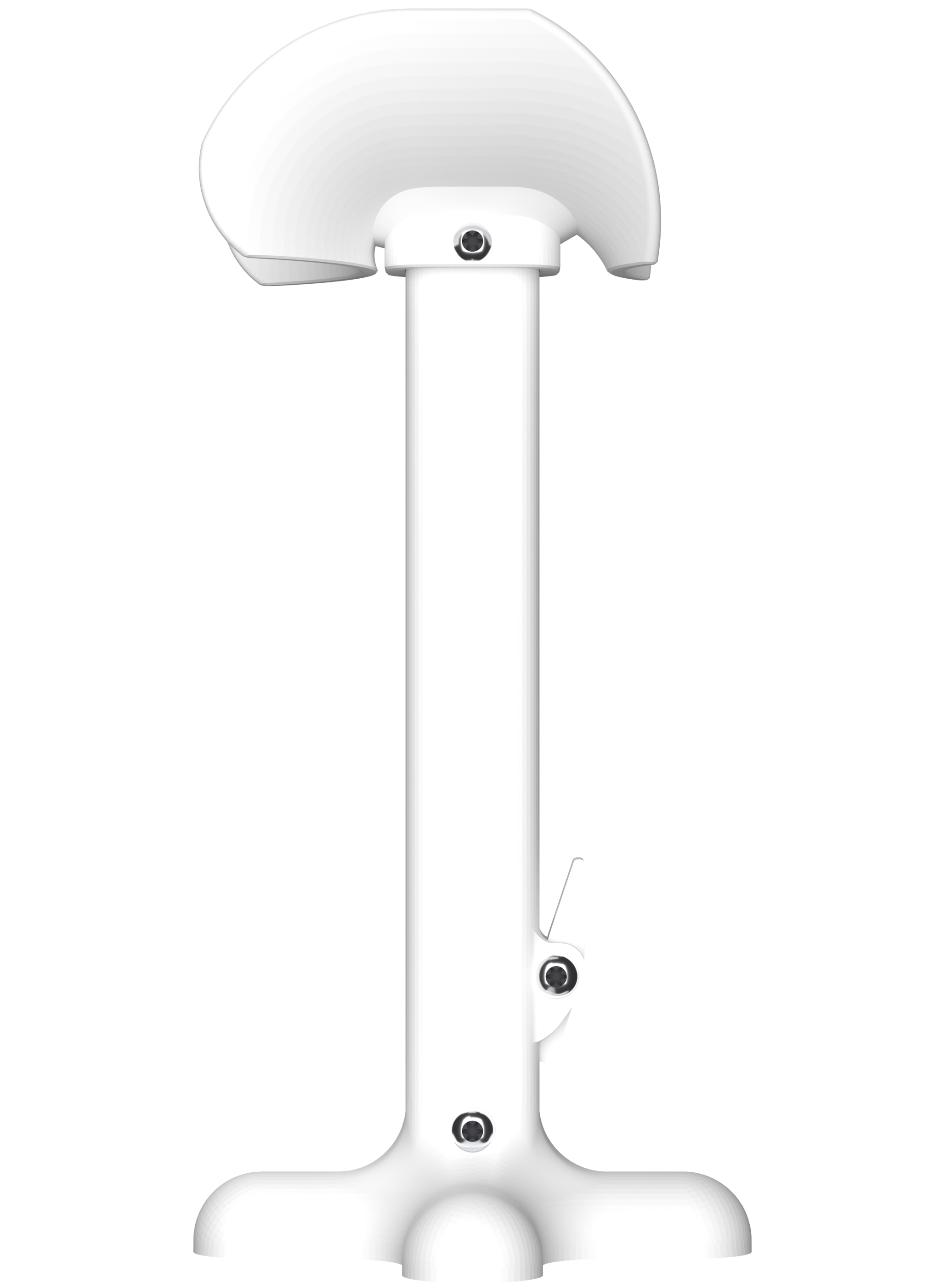 AmputiEase Leg Rest — White — Standard