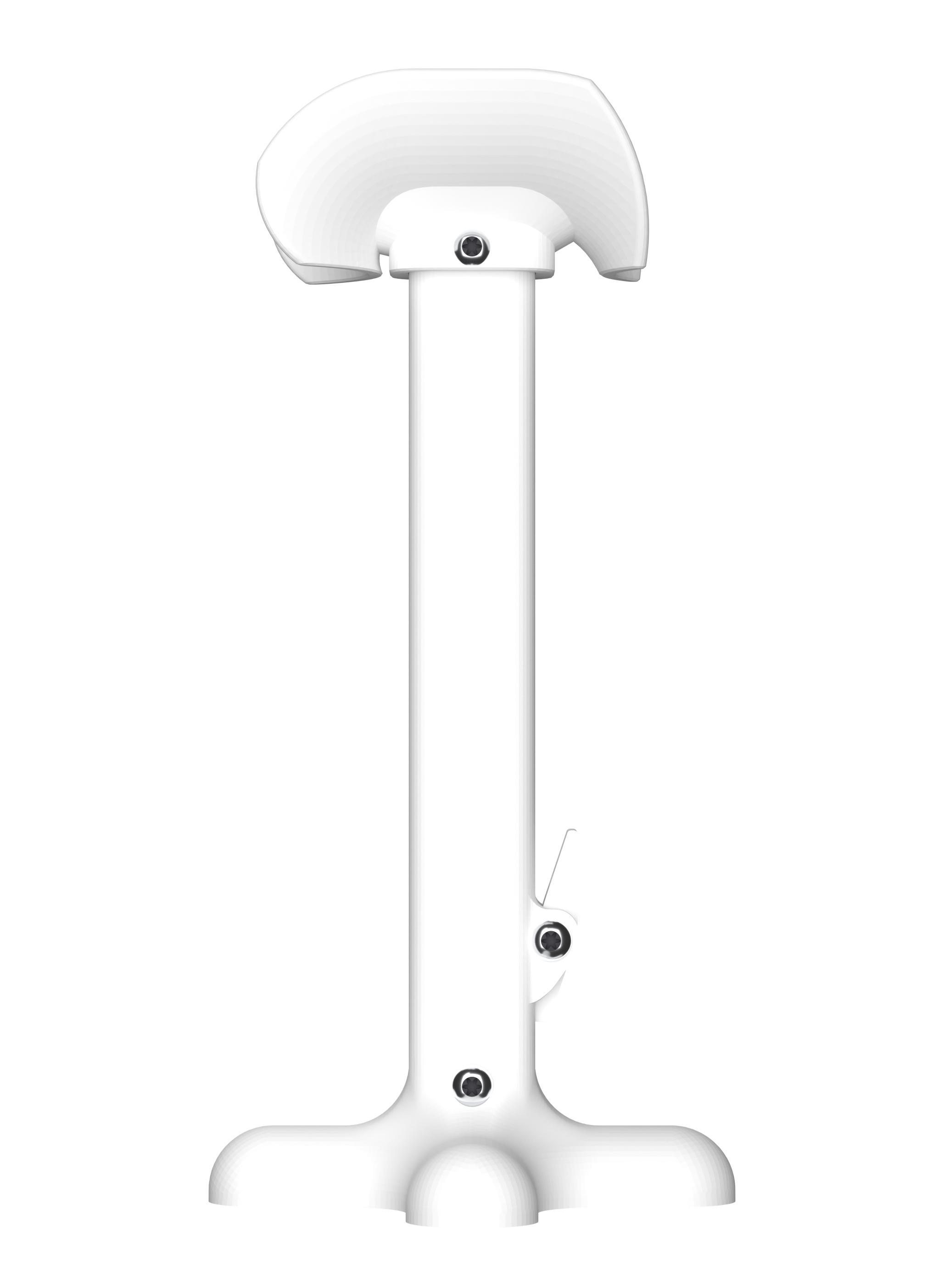 AmputiEase Leg Rest — White — Small